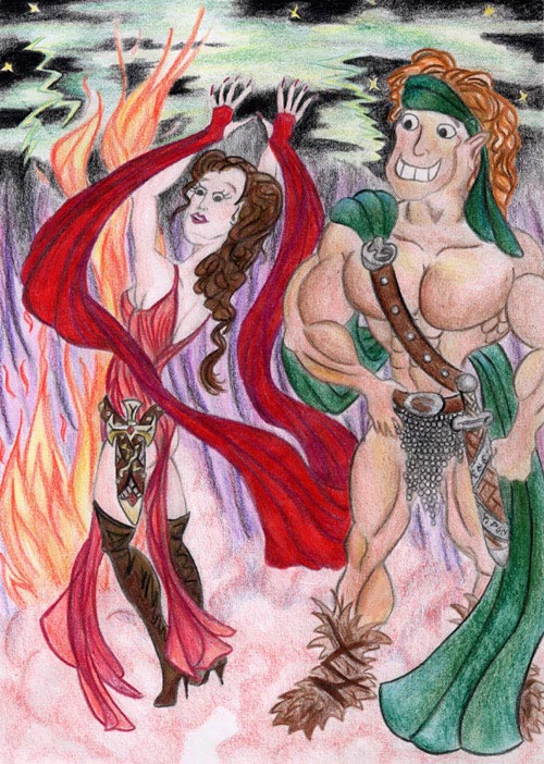 fire dance