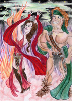 fire dance