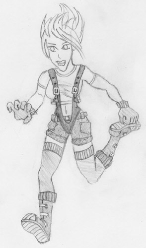 running girl
